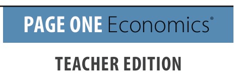 Page One Economics Teacher Edition Headline Thumbnail