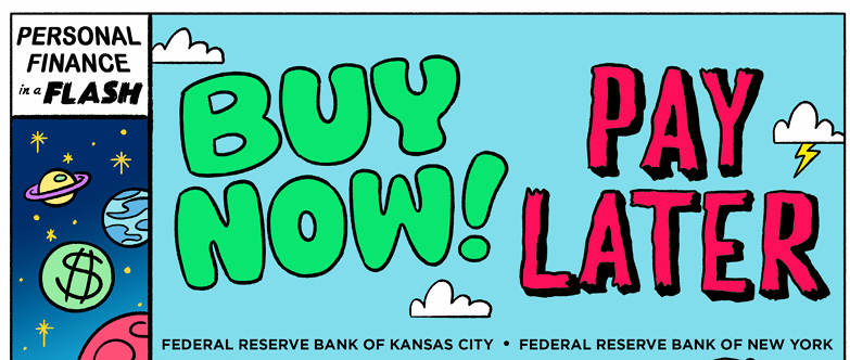 Screenshot of cover from Buy Now Pay Later comic